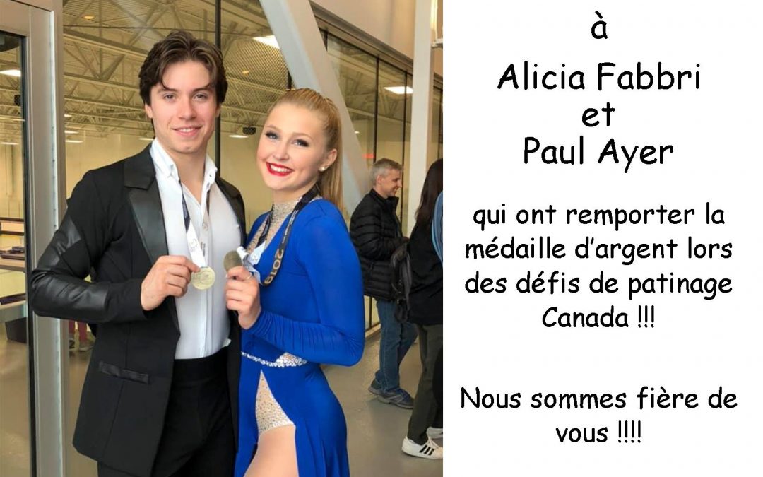Félicitation à Alicia Fabbri & Paul Ayer